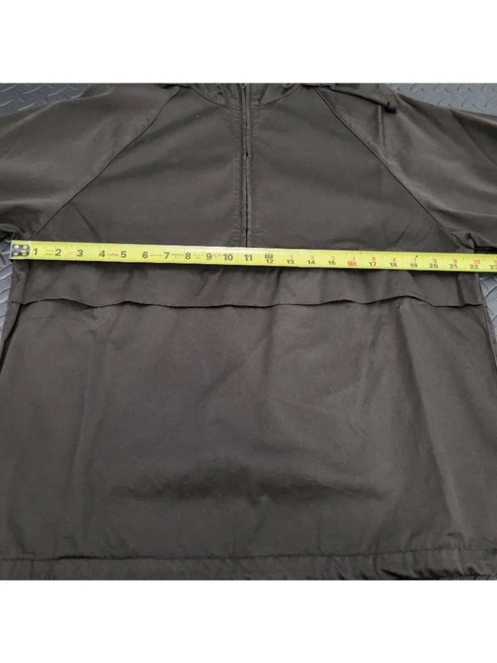 Yeezy Season 6 Anorak 1/2 Zip Jacket Sz S Umber YZ6U6116 By Kanye West